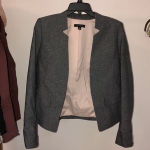 Ann Taylor black/grey speckled Fall/Winter blazer!